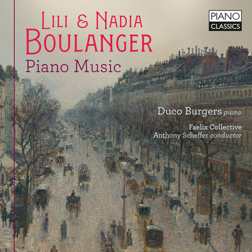 [PRE-ORDER] Duco Burgers - Lili & Nadia Boulanger: Piano Music (CD)