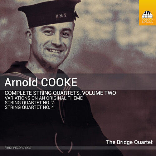 [PRE-ORDER] Bridge Quartet - Arnold Cooke: Complete String Quartets, Vol. 2 (CD)