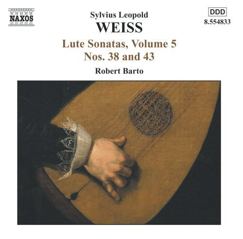 the album cover for Robert Barto - Lute Sonatas 5