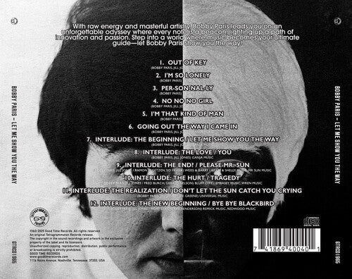 Bobby Paris - Let Me Show You the Way (CD)