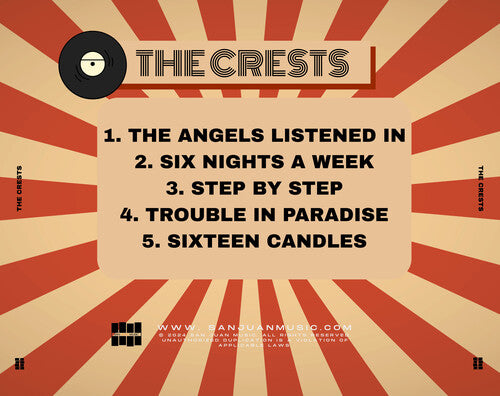 The Crests - The Crests - Five Greatest Hits (CD)