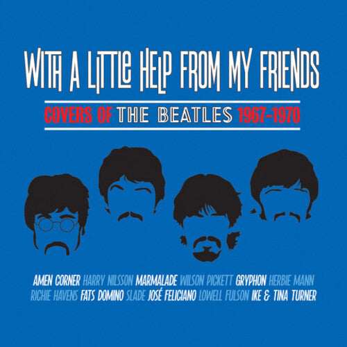[PRE-ORDER] With A Little Help From My Friends: Covers Of The Beatles 1967-1970 / Various (CD)