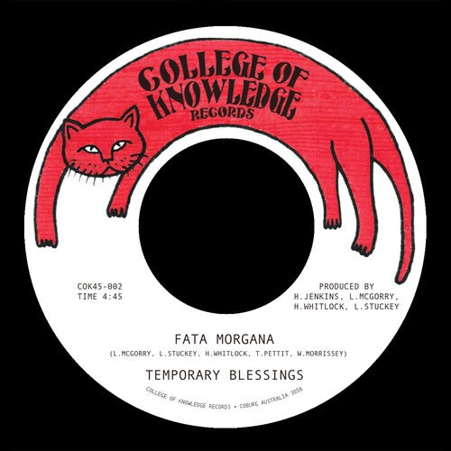 [PRE-ORDER] Temporary Blessings - Fata Morgana B/W Silence Leaves an Open Wound (Vinyl)