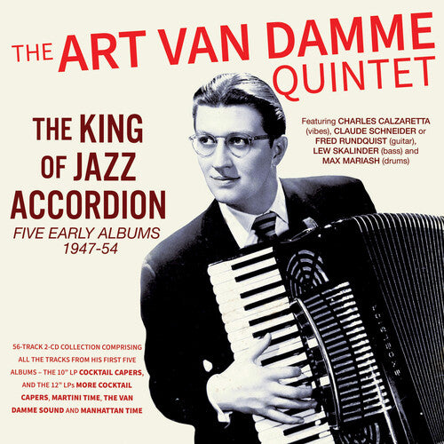 [PRE-ORDER] Art Van Damme - The King Of Jazz Accordion: Five Early Albums 1947-54 (CD)