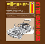 Members - At The Coach House: Original Studio Tapes (CD)