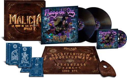 [PRE-ORDER] Mago De Oz - Malicia - Ltd Deluxe Edition Incl. Double Vinyl + CD + OUIJA Board with Planchette + 6 Tarot Cards (Vinyl)