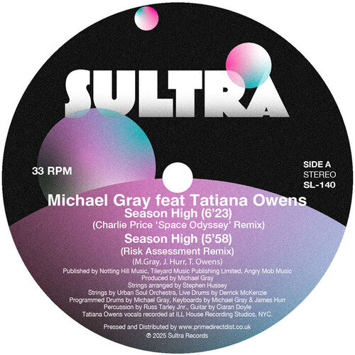 Michael Gray - Season High (Remixes) (Vinyl)