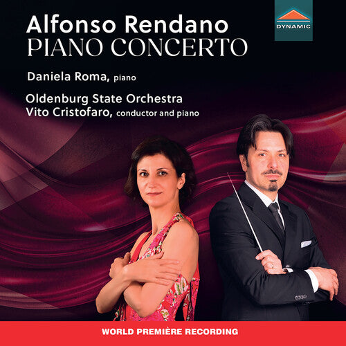 [PRE-ORDER] Daniela Roma - Alfonso Rendano: Piano Concerto, Allegro in A minor (CD)
