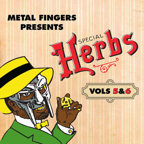 [PRE-ORDER] MF Doom - Metal Fingers Presents: Special Herbs Vol. 5 & 6 (CD)