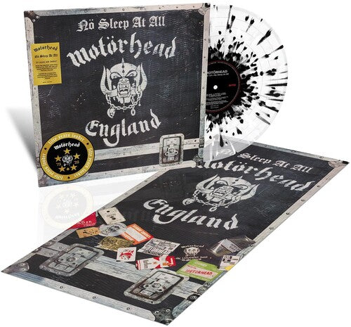 [PRE-ORDER] Motorhead - No Sleep At All[Clear/Black-White Splatter LP] (Vinyl)