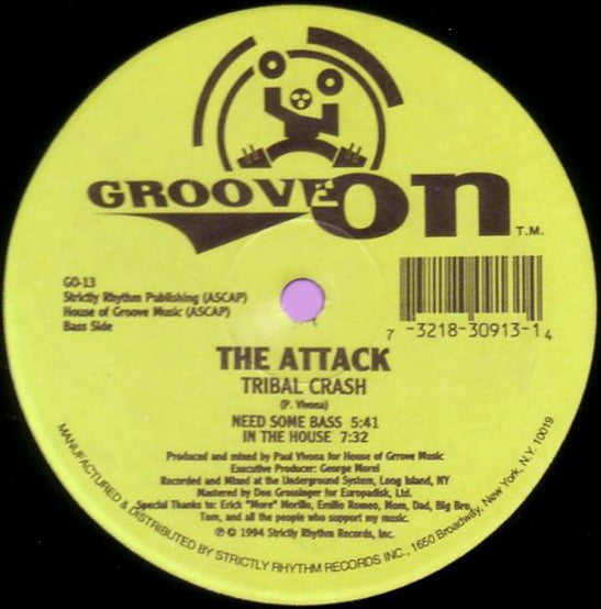 The Attack (6) : Tribal Crash (12")
