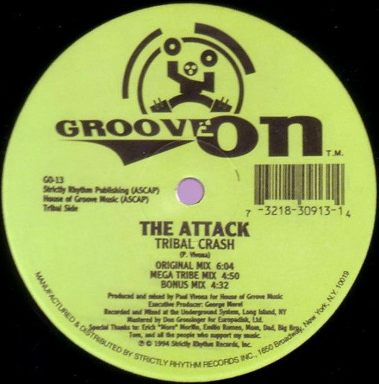 The Attack (6) : Tribal Crash (12")