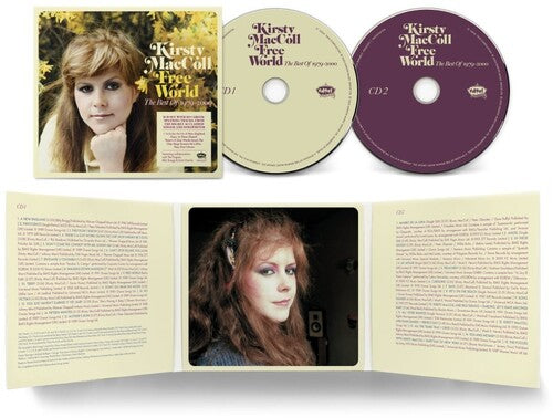 [PRE-ORDER] Kirsty MacColl - Free World: The Best Of Kirsty Maccoll 1979-2000 - Deluxe Gatefold 2CD Set (CD)