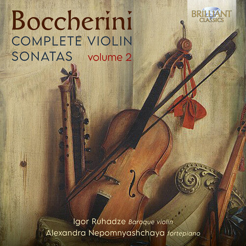 [PRE-ORDER] Igor Ruhadze - Boccherini: Complete Violin Sonatas, Vol. 2 (CD)