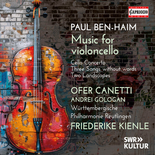 [PRE-ORDER] Ofer Canetti - Paul Ben-Haim: Music for violoncello (CD)