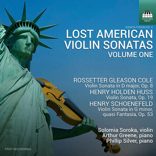 [PRE-ORDER] Solomia Soroka - Lost American Violin Sonatas, Vol. 1 (CD)