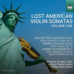 [PRE-ORDER] Solomia Soroka - Lost American Violin Sonatas, Vol. 1 (CD)