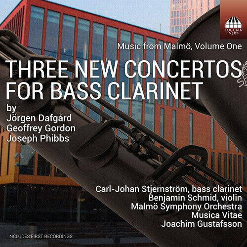 [PRE-ORDER] Carl-Johan Stjernstrom - Three New Concertos for Bass Clarinet (CD)