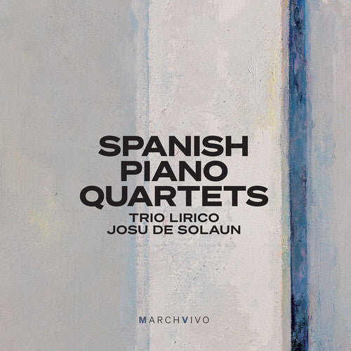 [PRE-ORDER] Trio Lirico - Spanish Piano Quartets (Live) (CD)