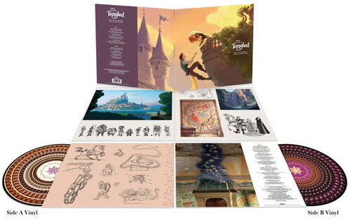 [PRE-ORDER] Songs From Tangled: 15th Anniversary (Original Soundtrack) - Limited Zoetrope Picture Disc (Vinyl)