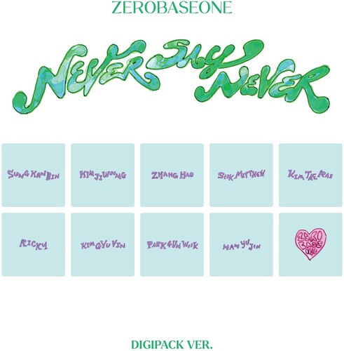 [PRE-ORDER] Zerobaseone - Never Say Never[DIGIPACK ver.] (CD)
