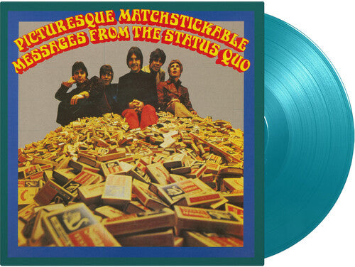 [PRE-ORDER] Status Quo - Picturesque Matchstickable Messages From The Status Quo - Limited 180-Gram Turquoise Colored Vinyl (Vinyl)