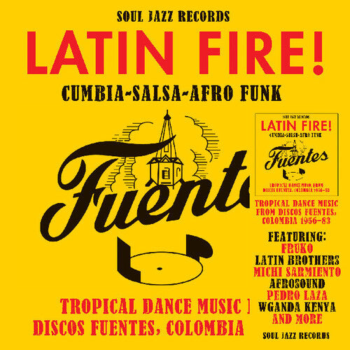 [PRE-ORDER] Soul Jazz Records Presents - Latin Fire! Cumbia Salsa Afro-Funk: Tropical Dance Music From Discos Fuentes, Colombia 1956-83 (CD)
