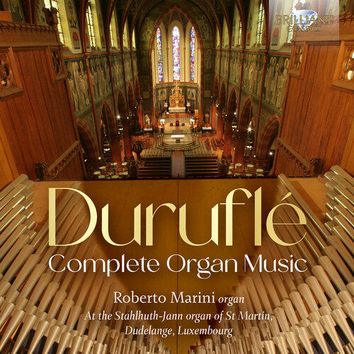 [PRE-ORDER] Roberto Marini - Durufle: Complete Organ Music (CD)