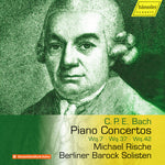 [PRE-ORDER] Michael Rische - C.P.E. Bach: Piano Concertos, Wq. 7, Wq. 37 & Wq. 42 (CD)