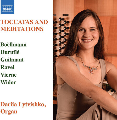 [PRE-ORDER] Dariia Lytvishko - Toccatas and Meditations (CD)