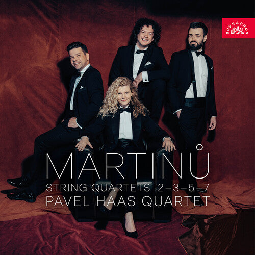 [PRE-ORDER] Pavel Haas Quartet - Bohuslav Martinu: String Quartets 2, 3, 5 & 7 (CD)