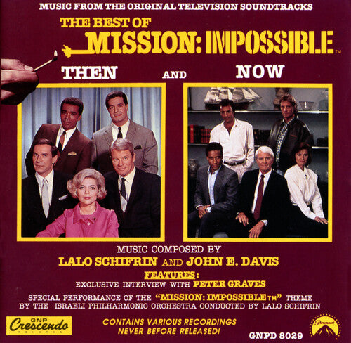 [PRE-ORDER] The Best Of Mission: Impossible Then And Now (Original Soundtrack) (CD)