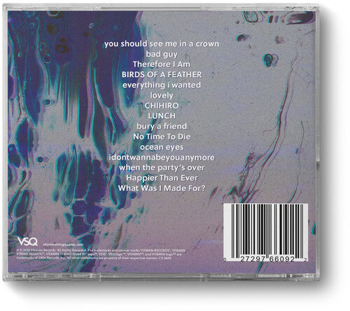 [PRE-ORDER] Vitamin String Quartet - VSQ Performs Billie Eilish (CD)