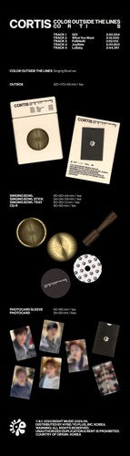Cortis - Color Outside The Lines [Singing Bowl Ver.] (CD)