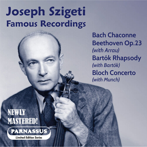 [PRE-ORDER] Joseph Szigeti: Famous Recordings (CD)