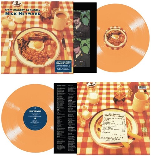 [PRE-ORDER] Nick Heyward - From Monday To Sunday - Orange Colored Vinyl (Vinyl)