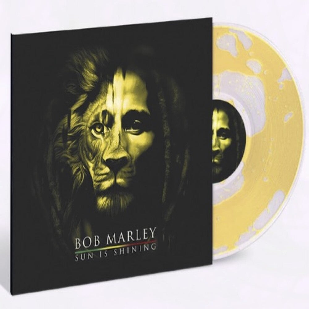 the album cover for Bob Marley - Sun Is Shining - Liquid Vinyl Numbered [Colored Vinyl]