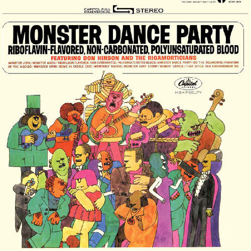 [PRE-ORDER] Don Hinson and The Rigamorticians - Monster Dance Party (Vinyl)