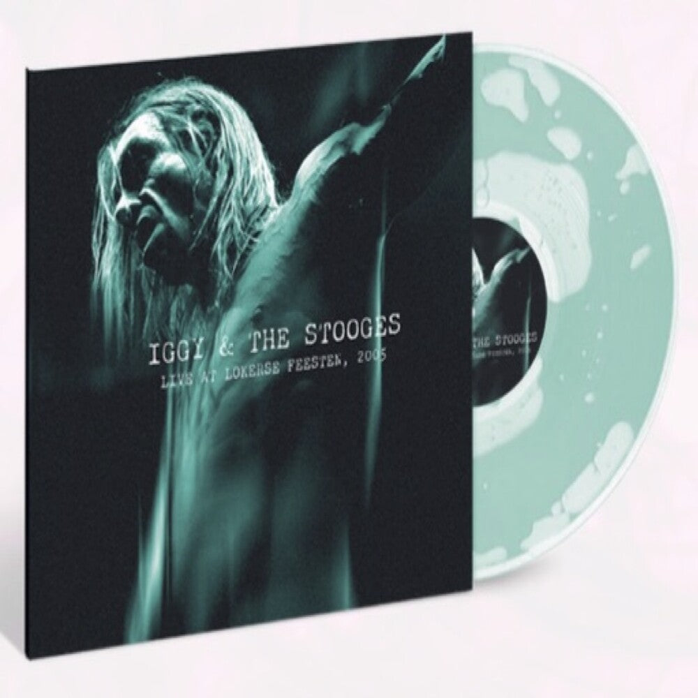the album cover for Iggy & The Stooges - Live At Lokerse Feesten 2005 [Colored Vinyl] [Deluxe] [Limited Edition]