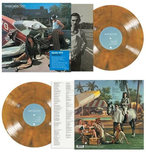 [PRE-ORDER] Sparks - Indiscreet: 50th Anniversary - Limited 'Tiger's Eye' Colored Vinyl (Vinyl)