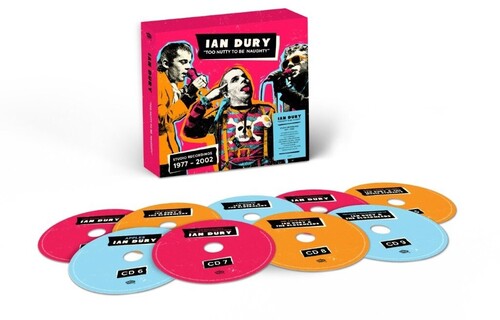 [PRE-ORDER] Ian Dury - Too Nutty To Be Naughty: Studio Recordings 1977-2002 - Deluxe 9CD Boxset (CD)