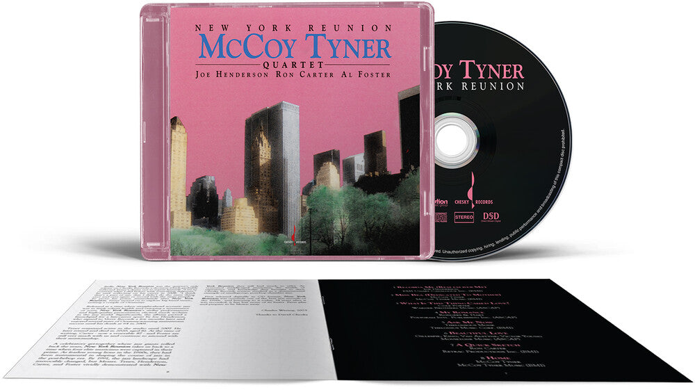 the album cover for Mccoy Tyner/ Henderson,Joe / Carter,Ron - New York Reunion (Hybr)