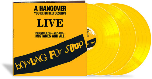 [PRE-ORDER] Bowling for Soup - A Hangover You Definitely Deserve (Live) (Vinyl)