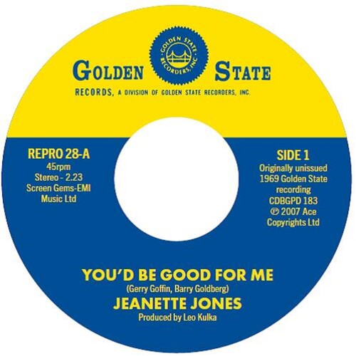 [PRE-ORDER] You'd Be Good For Me / Cut Loose (Vinyl)