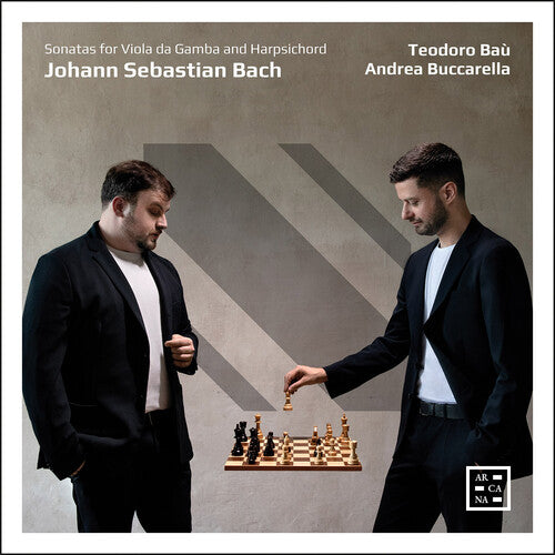 [PRE-ORDER] Teodoro Bau - J. S. Bach: Sonatas for Viola da Gamba and Harpsichord (CD)