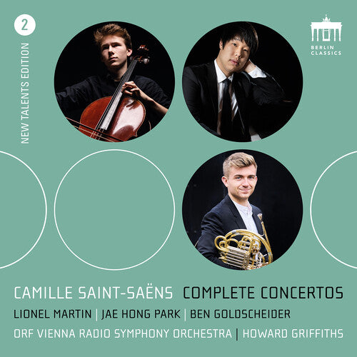 [PRE-ORDER] Jae Hong Park - Camille Saint-Saens: Complete Concertos (New Talents Edition #2) (CD)