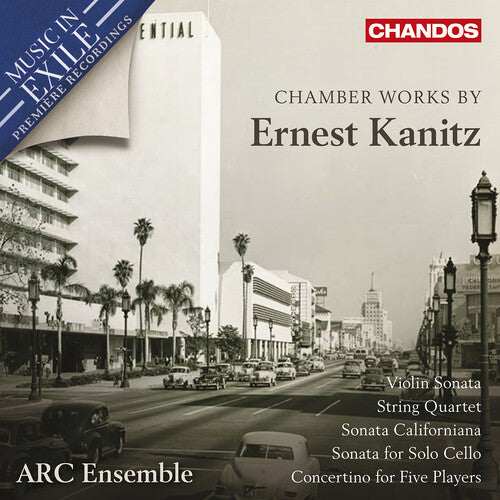 [PRE-ORDER] ARC Ensemble - Chamber Works By Ernest Kanitz (CD)