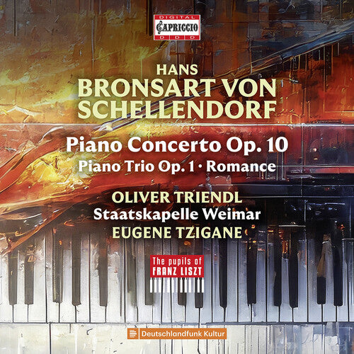 [PRE-ORDER] Oliver Triendl - Hans Bronsart von Schellendorf: Piano Concerto; Piano Trio (CD)