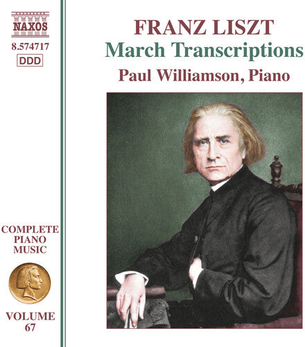 [PRE-ORDER] Paul Williamson - Liszt: Complete Piano Music, Vol.67 (CD)