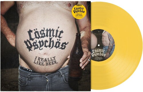 [PRE-ORDER] Cosmic Psychos - I Really Like Beer - Pale Ale Yellow (Vinyl)